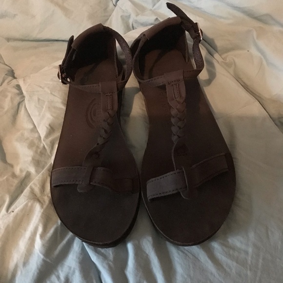 rainbow calafia sandals